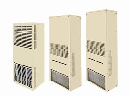 Panel Mount Air Conditioners are NEMA 4/4X-rated.